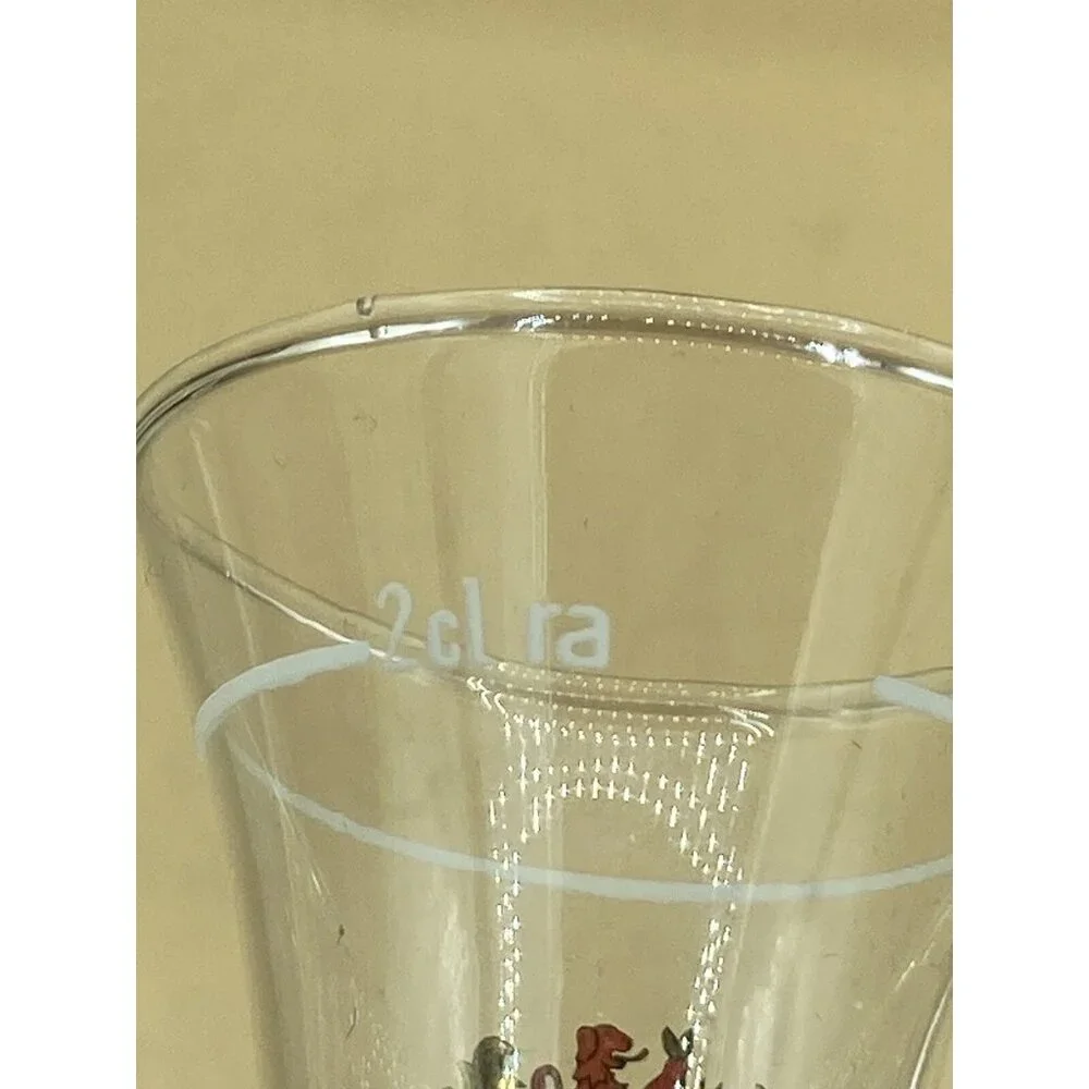 Vintage Martenstedter LOT 2 Shot Glass Bremen Germany Weizenkorn 2cl
